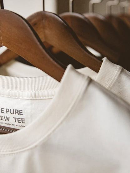 The Pure Crew Tee: Foundation of the Modern Men's Wardrobe