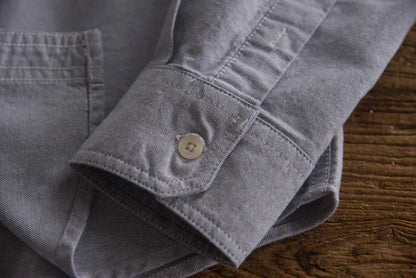 Men's Japanese Retro Oxford Shirt