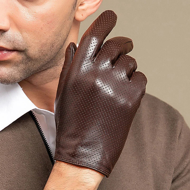 Men's Genuine Leather Gloves for Men