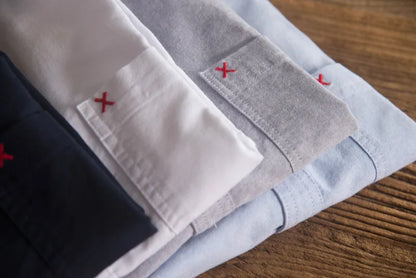 Men's Japanese Retro Oxford Shirt