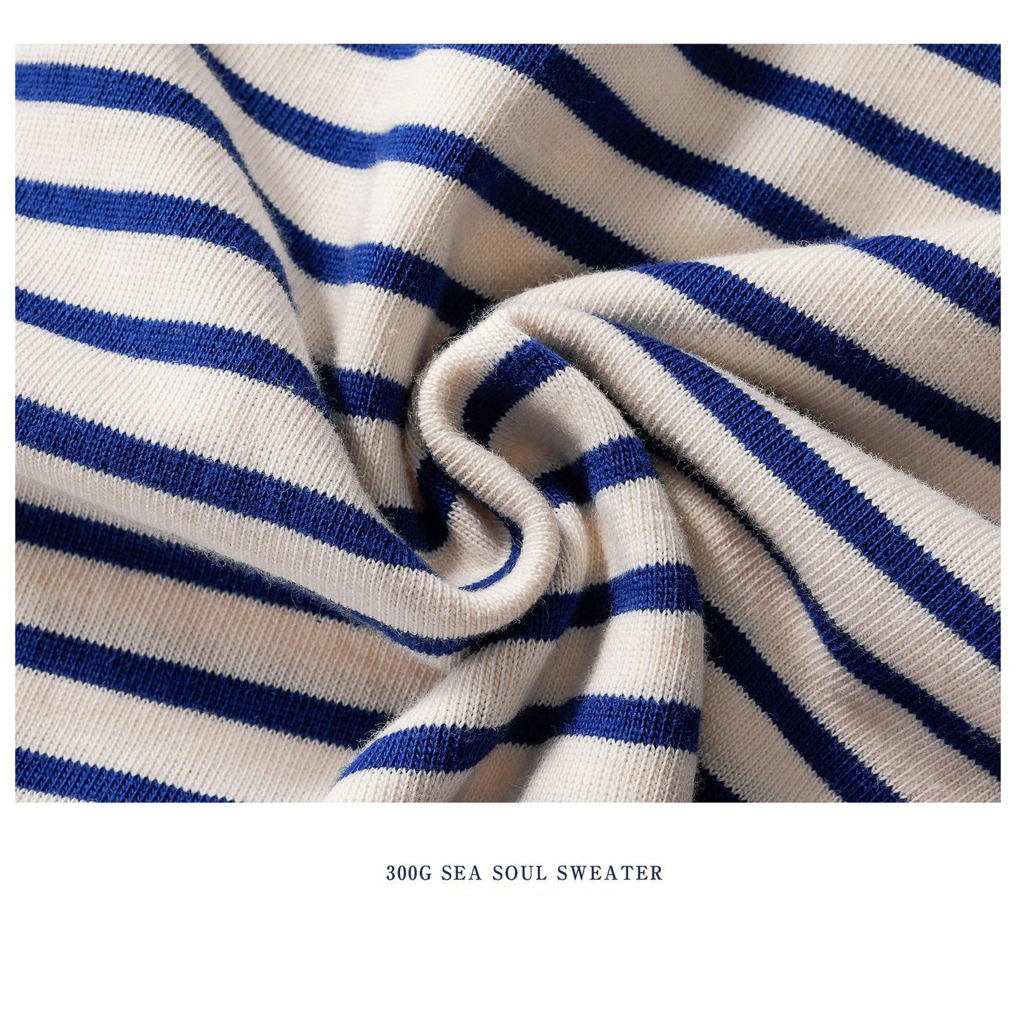 Originals 300g Heavyweight crew neck striped sweatshirt
