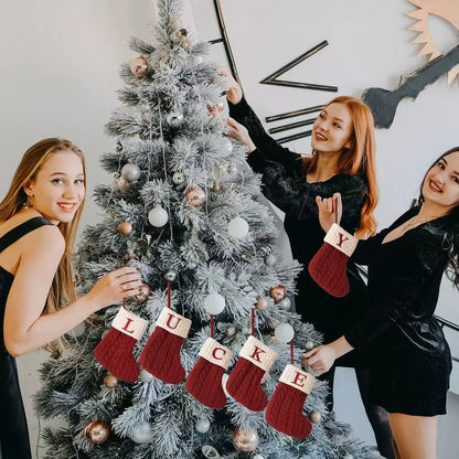 Christmas Alphabet Socking