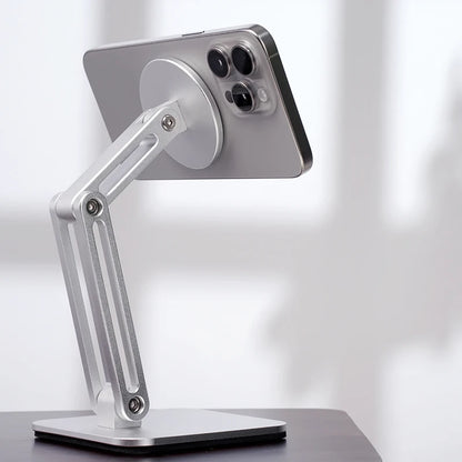 Elevate Your View: The Sculptural Magnetic Desktop Stand