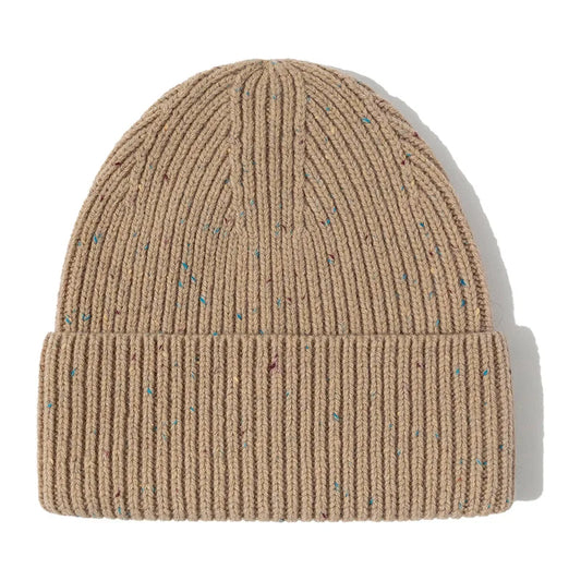 The Monolith Fleck Wool Knit Beanie: Unisex
