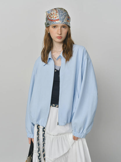 The Marais Utility Blouson: New French Barn-Style Raw Glamour Jacket