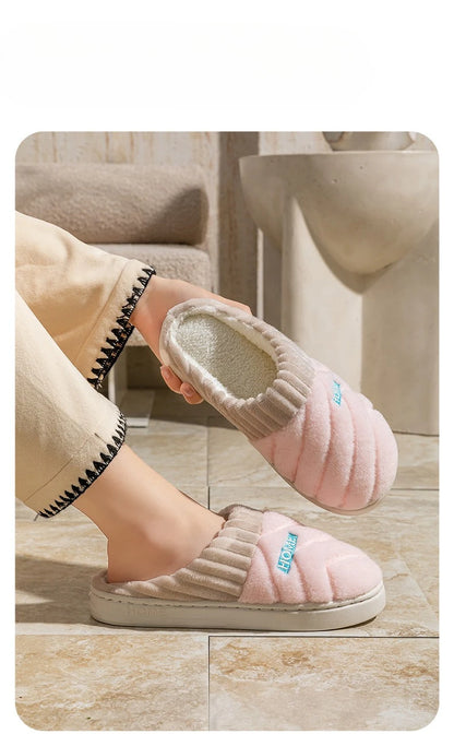 Women's Cloud-Comfort Plush Home Slippers