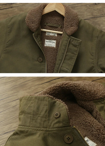 Men's Authentic Originals N-1 Deck Jacket Reproduction Workwear