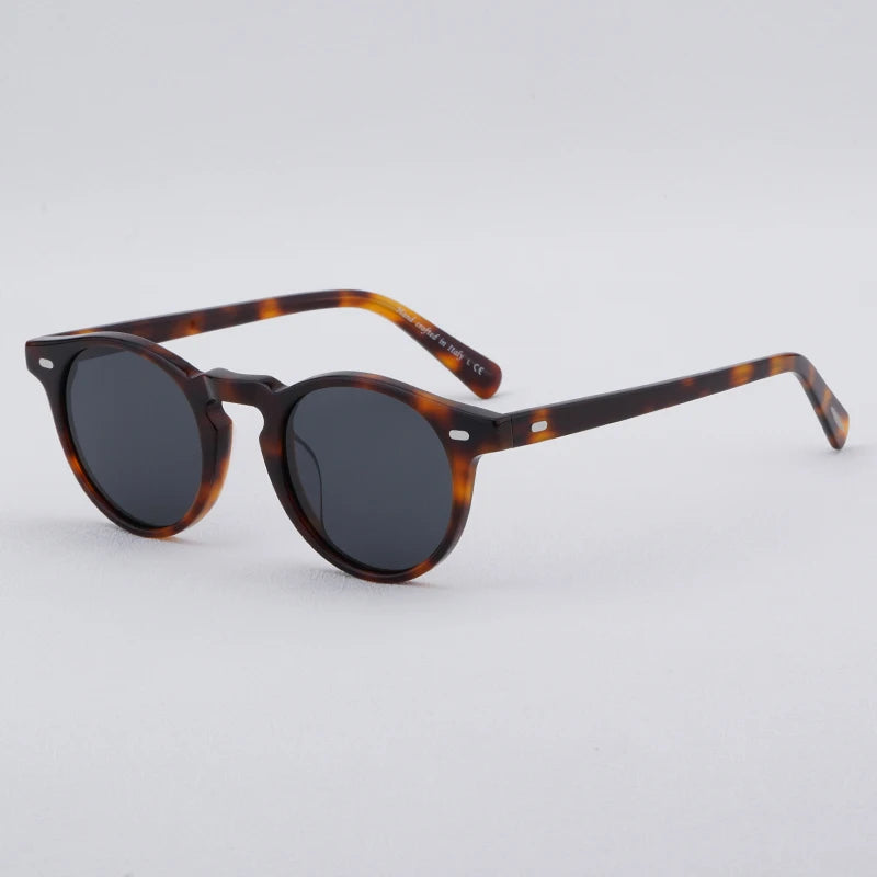Originals OVAL Handmade Polarized Sunglasses | Man Women Time-less Classic