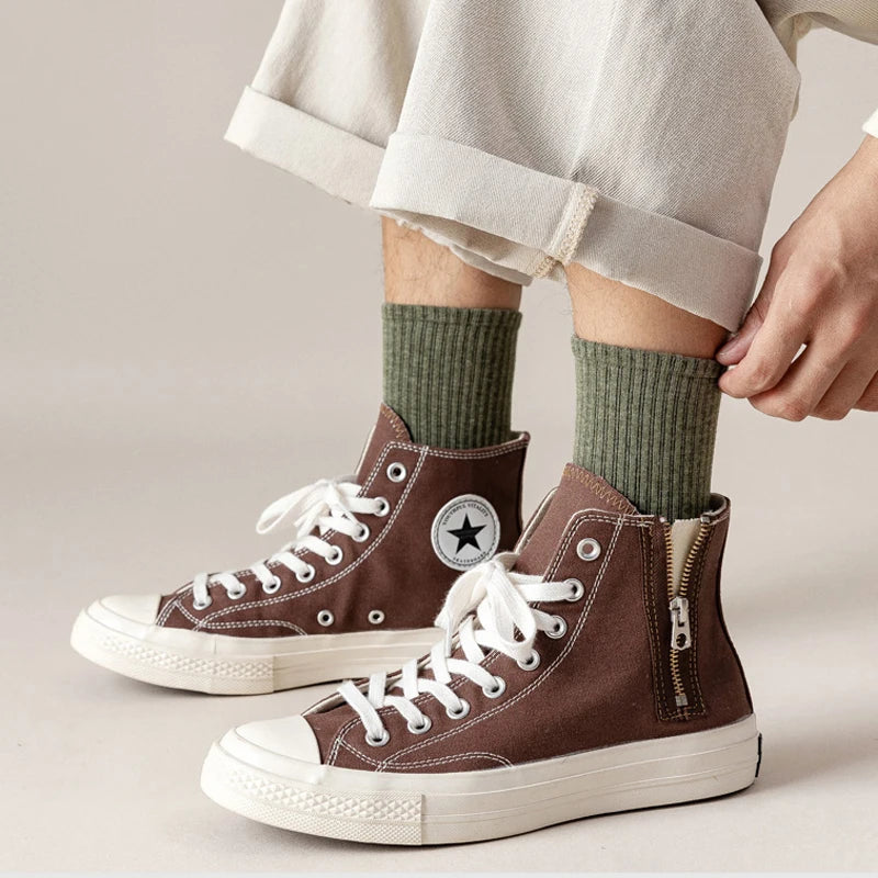 Originals 5/10 Pairs 95% Combed Cotton Socks