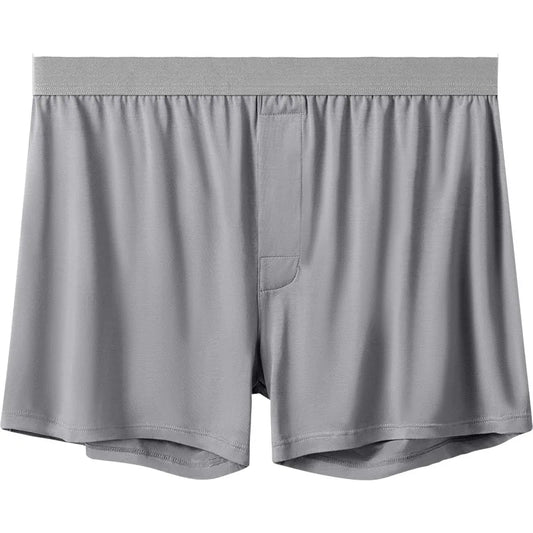 The Antonioni Modal Lounge Short — Shadow Grey — Plus-Size Underwear