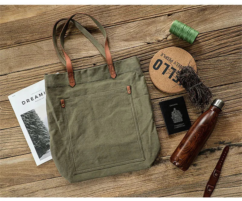 Heritage Canvas Tote: The Navigator