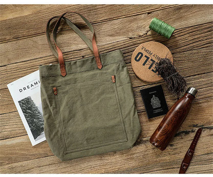 Heritage Canvas Tote: The Navigator