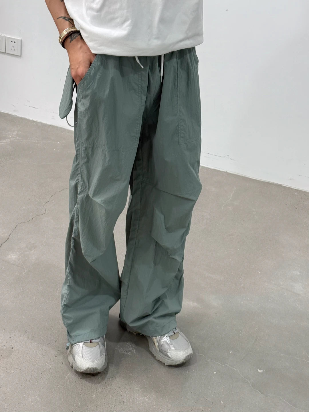 Men's The Summit Outdoor Trouser: Nylon Wide-Leg Utility Pants