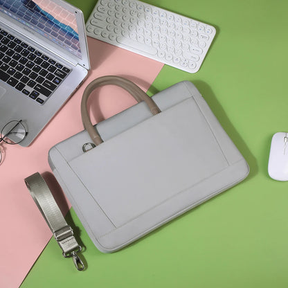 The Essentialist Commute: Laptop Sleeve & Briefcase Tote