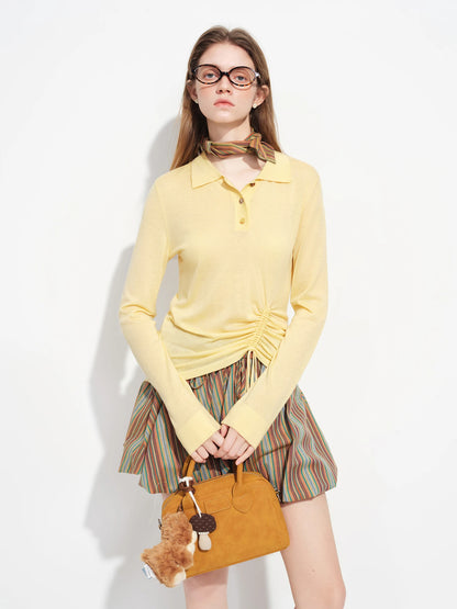 The Effortless Elegance Knit Polo: Your 9-to-9 Style Solution