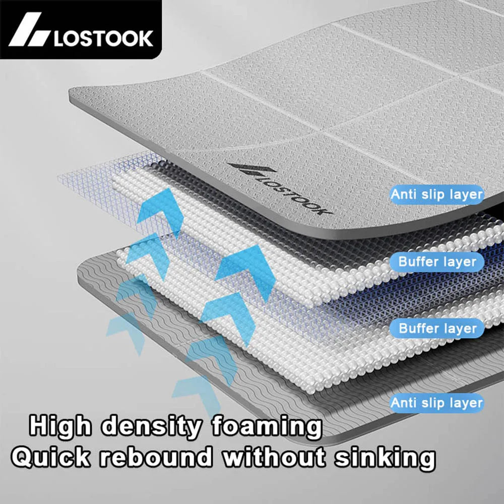 The Foldable TPE Travel Yoga Mat | Non-Slip Exercise Mat