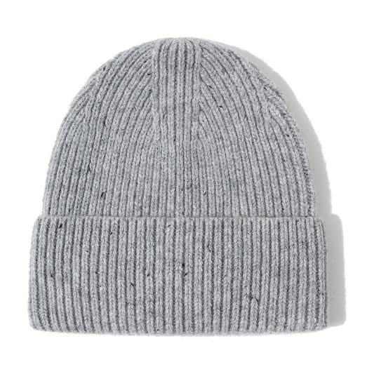 The Monolith Fleck Wool Knit Beanie: Unisex