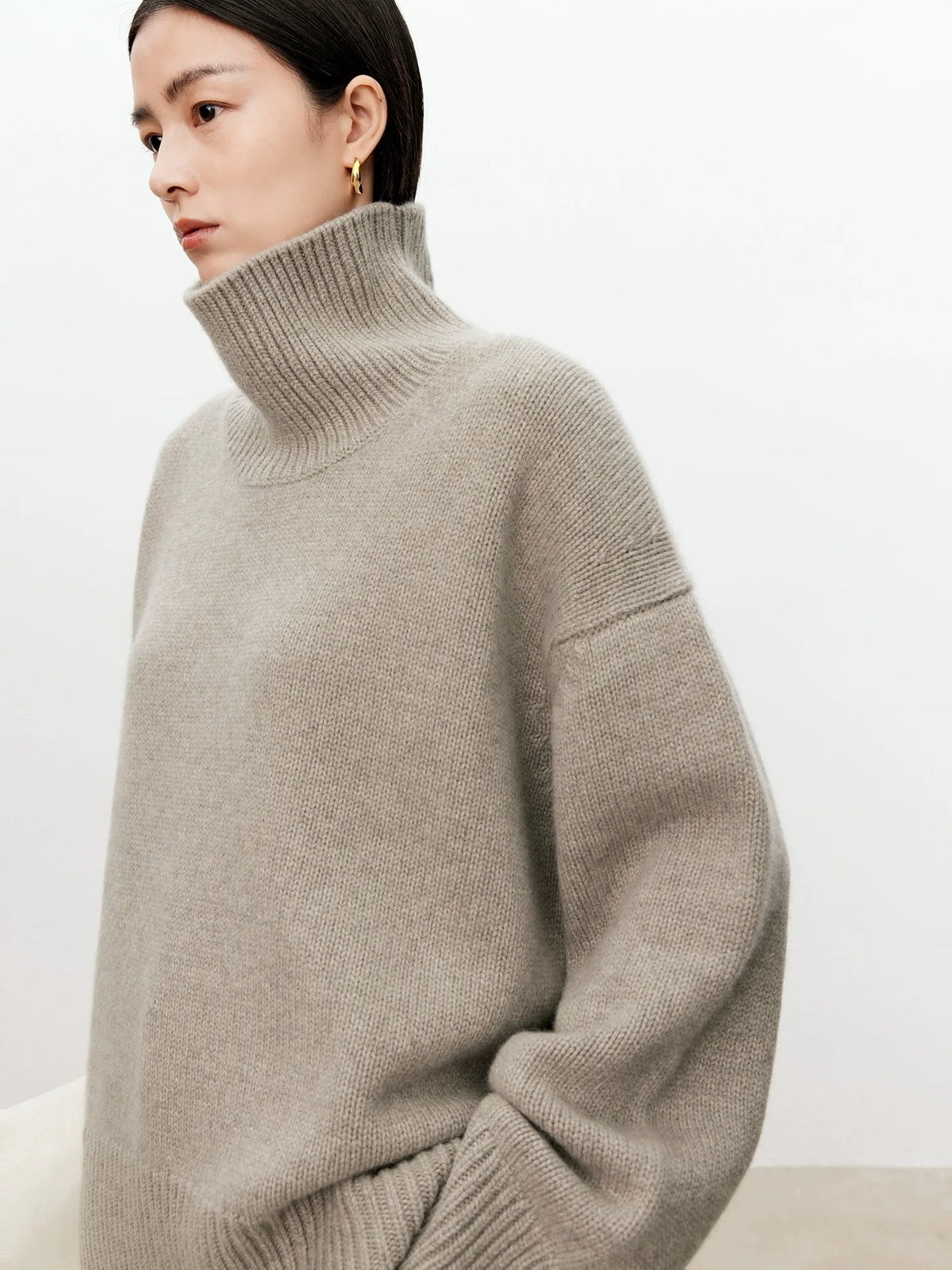 The Bauhaus Cashmere Turtleneck Knit