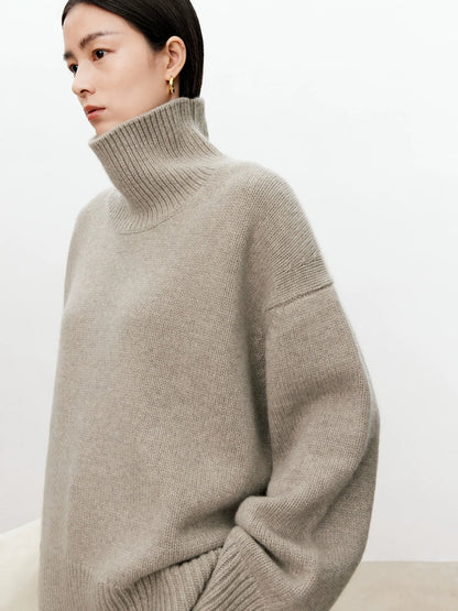 The Bauhaus Cashmere Turtleneck Knit