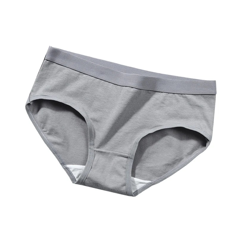 The Bauhaus Rhythm Set | Minimalist Mid-Rise Women's Cotton Briefs (3-Pack)