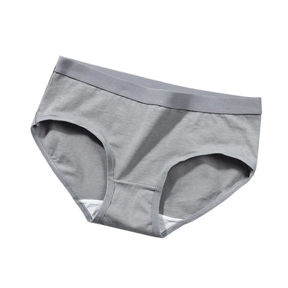 The Bauhaus Rhythm Set | Minimalist Mid-Rise Women's Cotton Briefs (3-Pack)