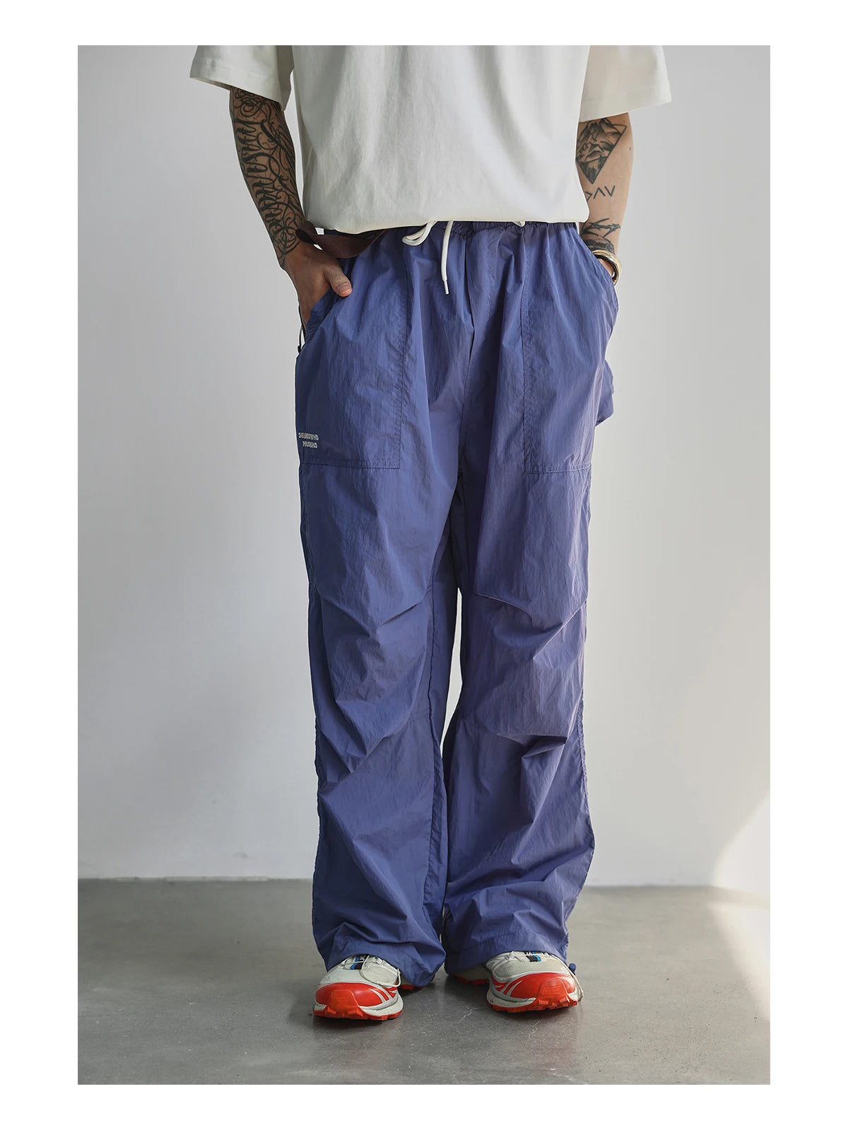 Men's The Summit Outdoor Trouser: Nylon Wide-Leg Utility Pants