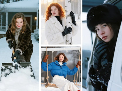 Women's Genuine Leather Winter Gloves