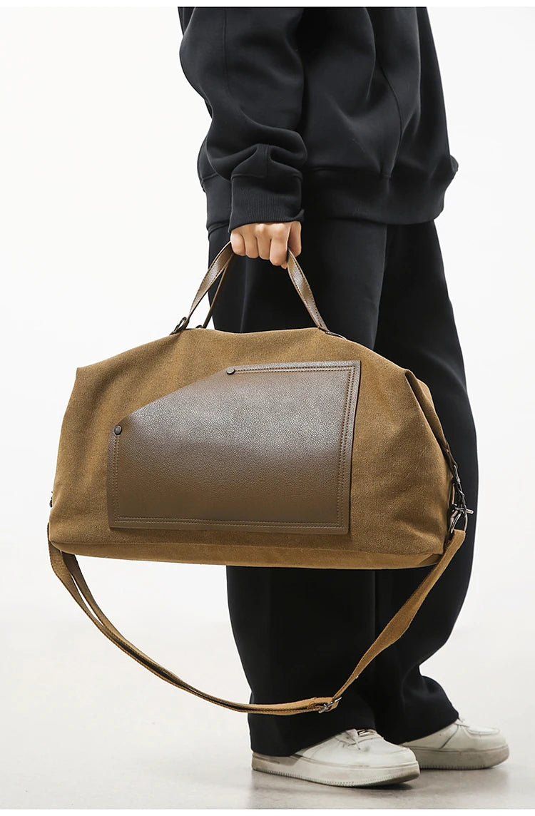 Urban Canvas Travel Duffel: Style Meets Large Capacity