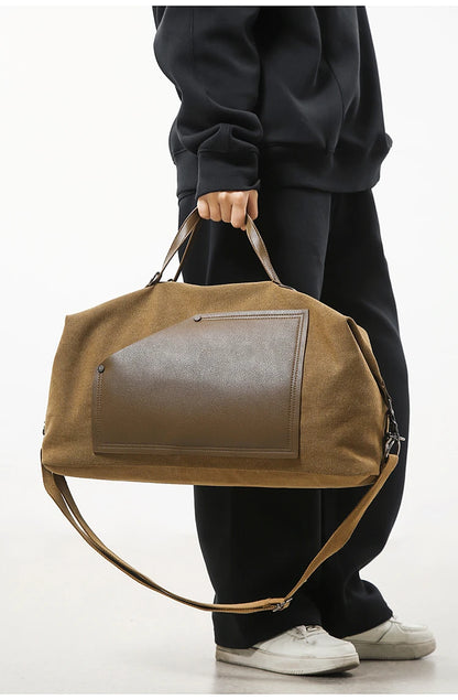 Urban Canvas Travel Duffel: Style Meets Large Capacity