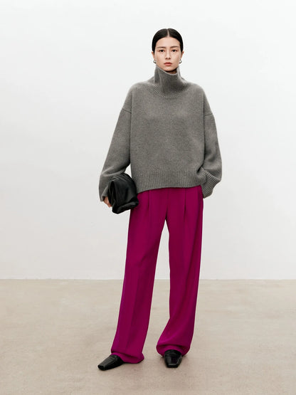 The Bauhaus Cashmere Turtleneck Knit