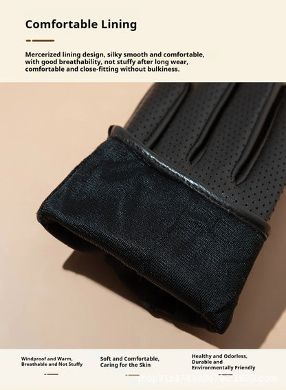 Men's Genuine Leather Gloves for Men