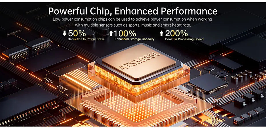 Men's T-Rex 3 GPS Smartwatch - 1.43" AMOLED, 5ATM Waterproof, Fitness Tracker for Men