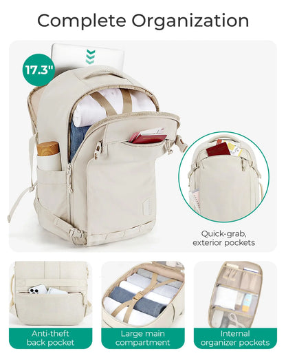 The Voyager Carry-On Backpack: Effortless Elegance for the Modern Nomad