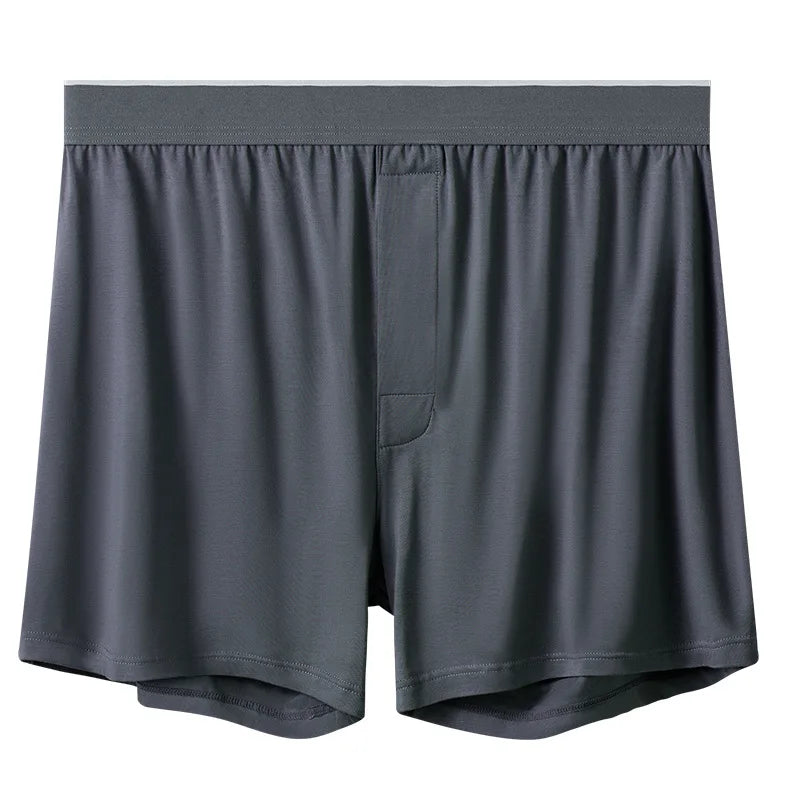 The Antonioni Modal Lounge Short — Shadow Grey — Plus-Size Underwear