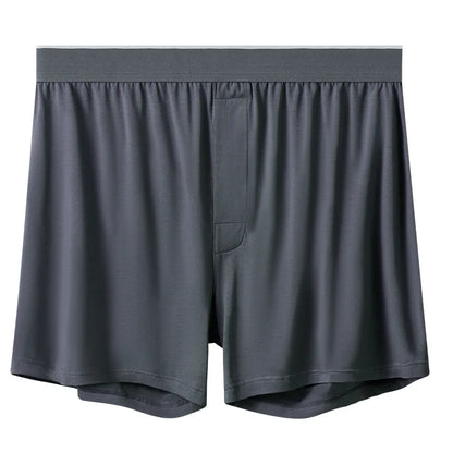 The Antonioni Modal Lounge Short — Shadow Grey — Plus-Size Underwear