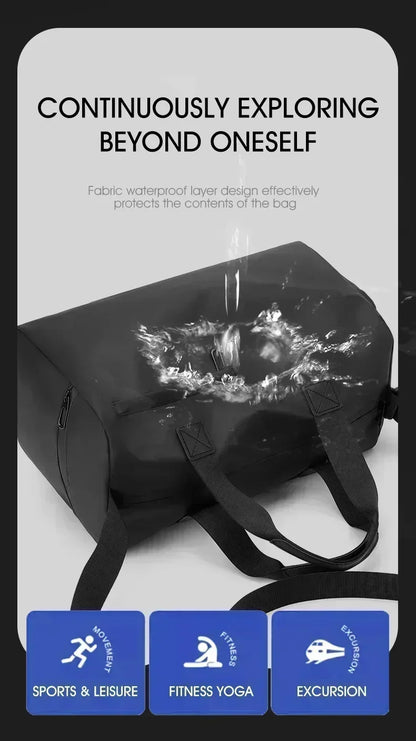 Oxford duffel gym bag