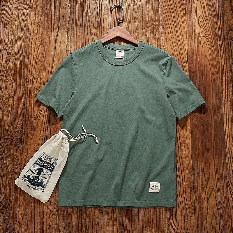 Men's Heritage Short Sleeve Casual Tee: Authentic American Vintage Essential