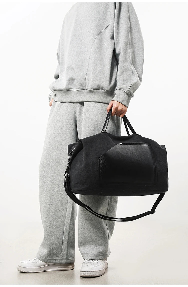 Urban Canvas Travel Duffel: Style Meets Large Capacity