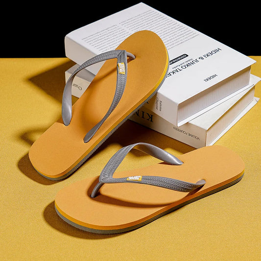 All-Terrain Grip Flip-Flops for Men – Cushioned EVA Beach & Pool Sandals