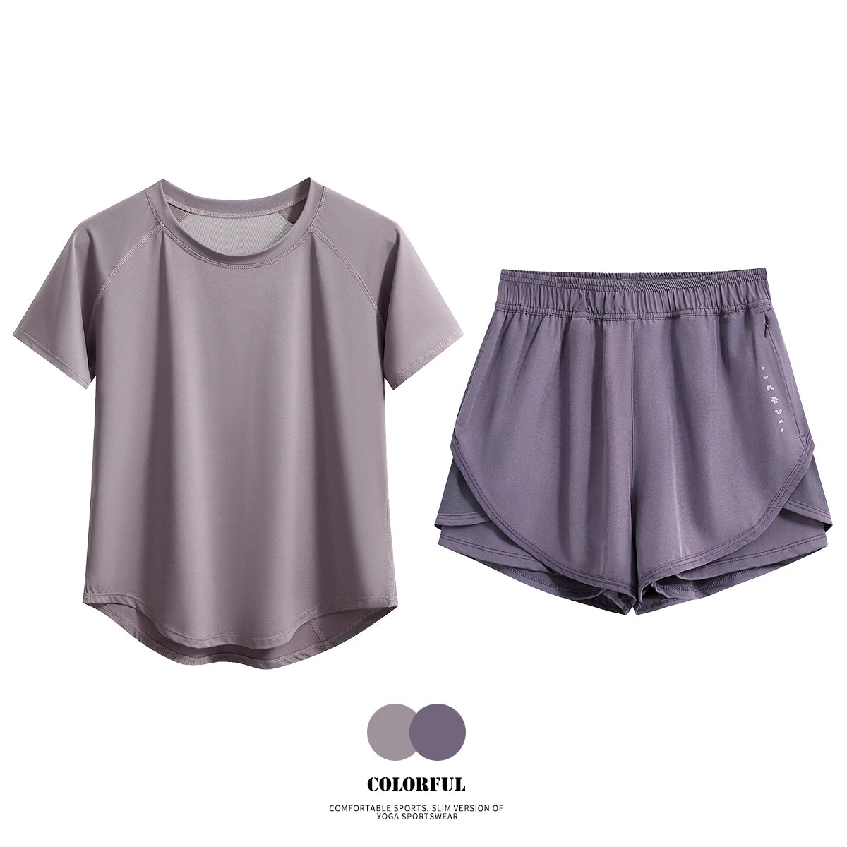 Women's Effortless Movement: The Athena Performance Duo  2 pcs Gym Set or Separates