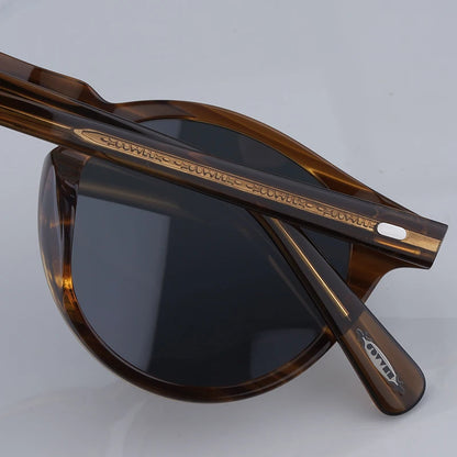Originals OVAL Handmade Polarized Sunglasses | Man Women Time-less Classic