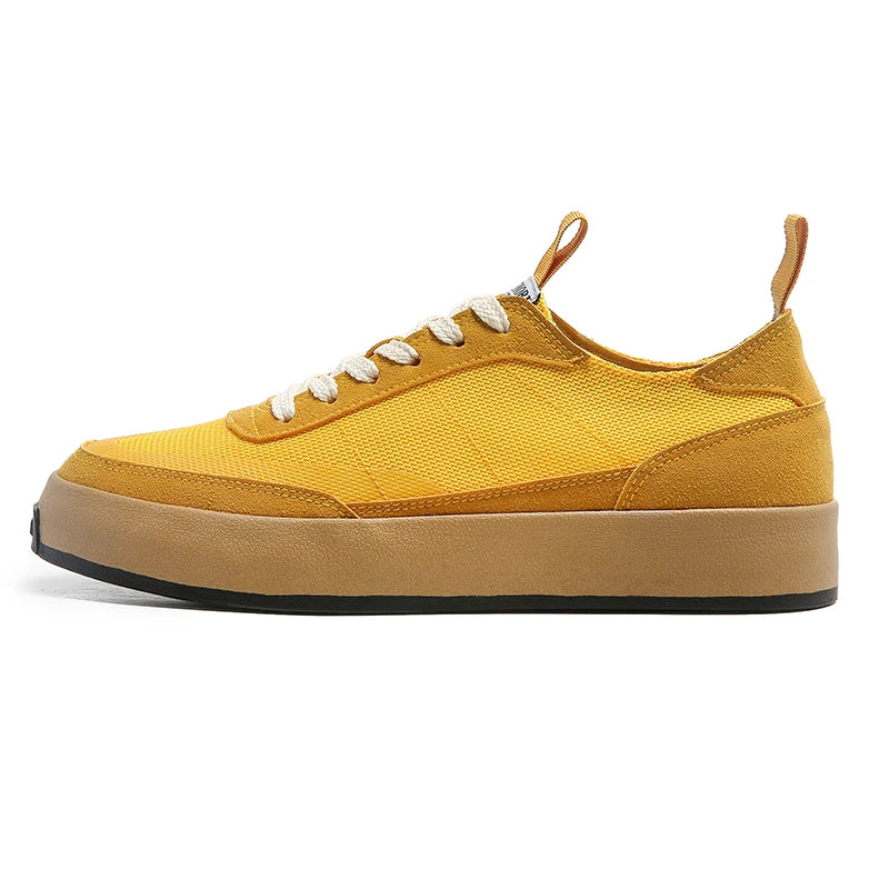 Seoul Street Canvas: The All-Day "Ice Silk" Breathable Sneaker
