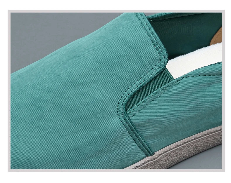 Urban Wanderer Canvas Slip-Ons