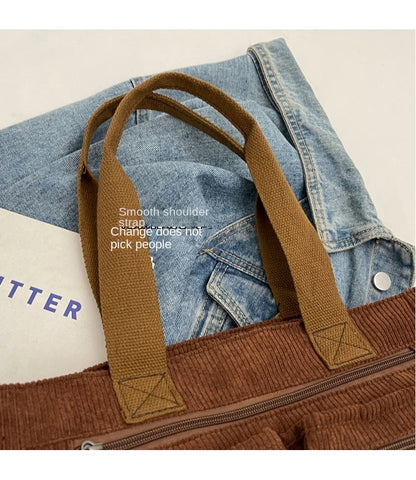 Corduroy Shoulder Bag