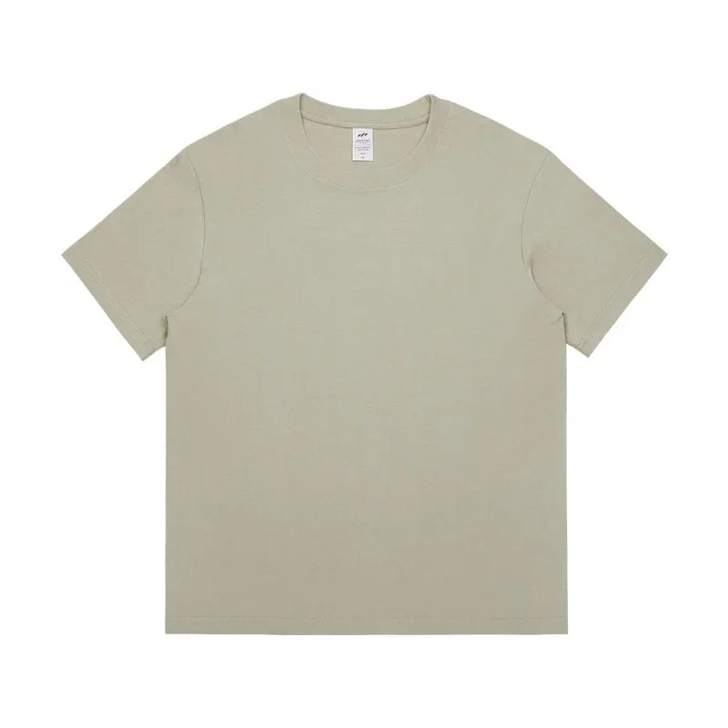 Men's Heavyweight Cotton plain T-shirt