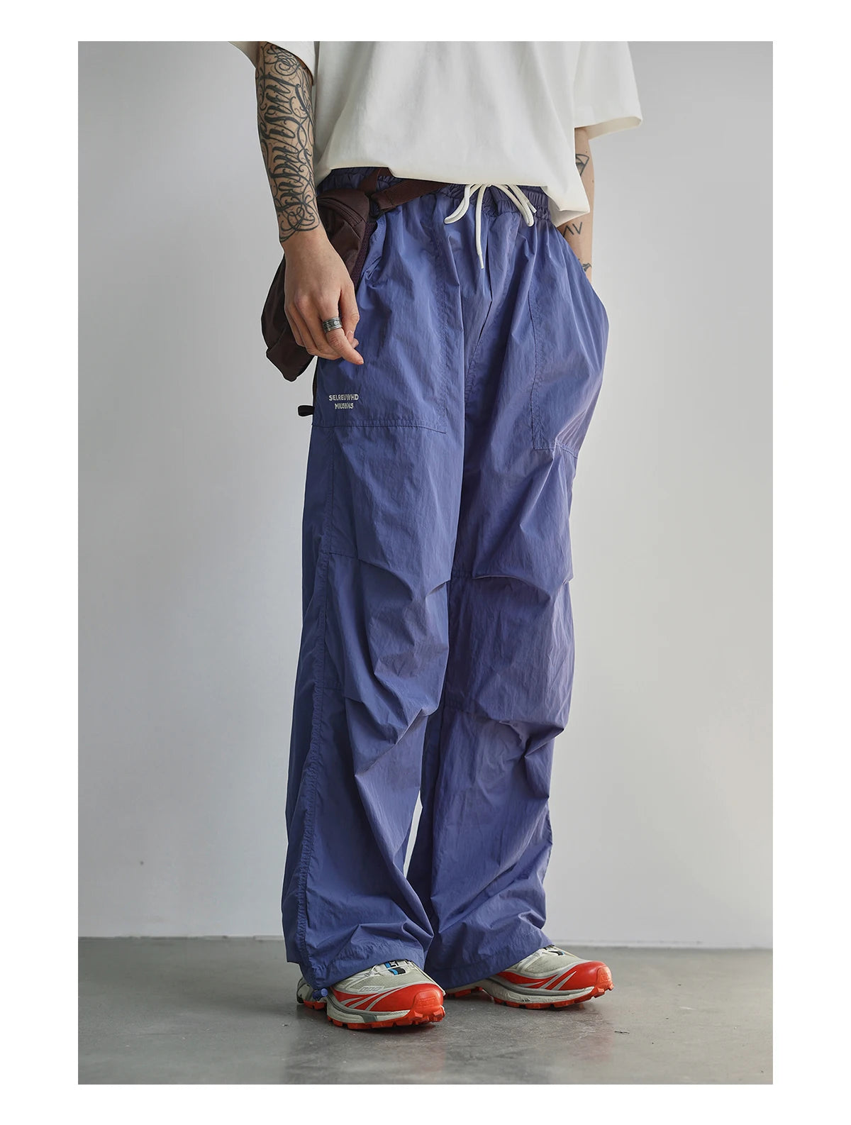 Men's The Summit Outdoor Trouser: Nylon Wide-Leg Utility Pants