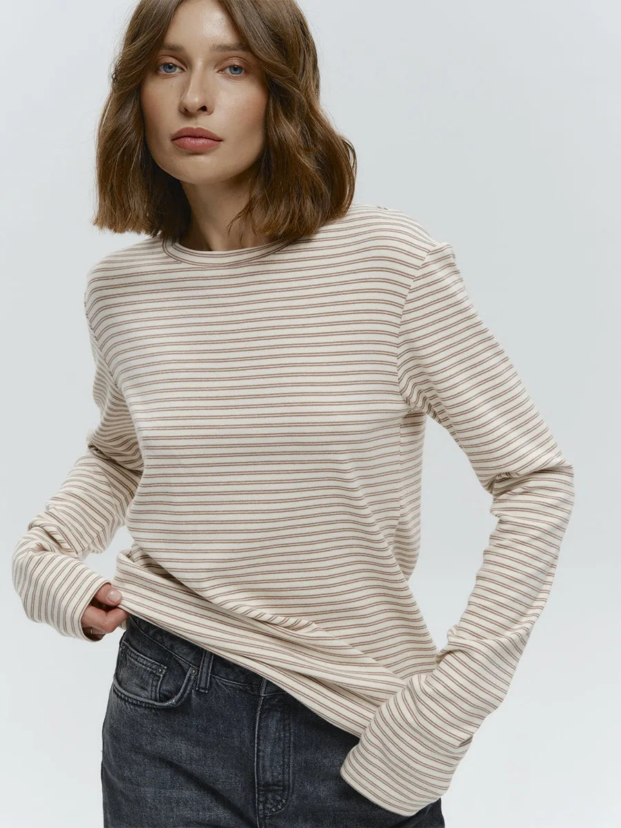 Effortless Chic: The Ultimate Monday-to-Sunday Striped Long Sleeve
