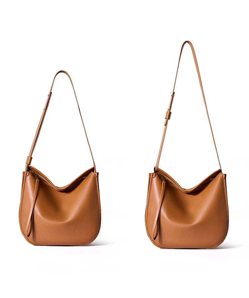 The Muse Hobo | Grain Leather Women Crossbody Hand Bag
