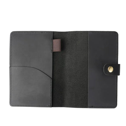 The Nomad’s Daily Anchor | Genuine Leather Pocket Journal Cover