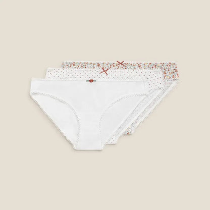 The Godard Grid Low-Waist Briefs (3-Pack)